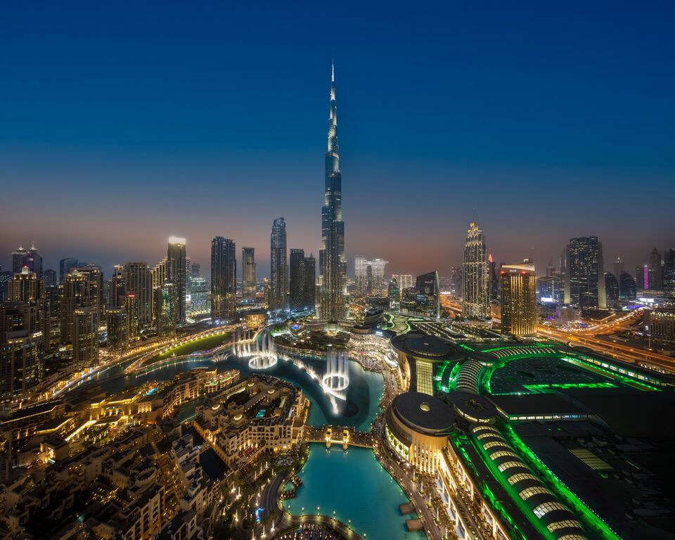 Dubai Burj Khalifa Fountain