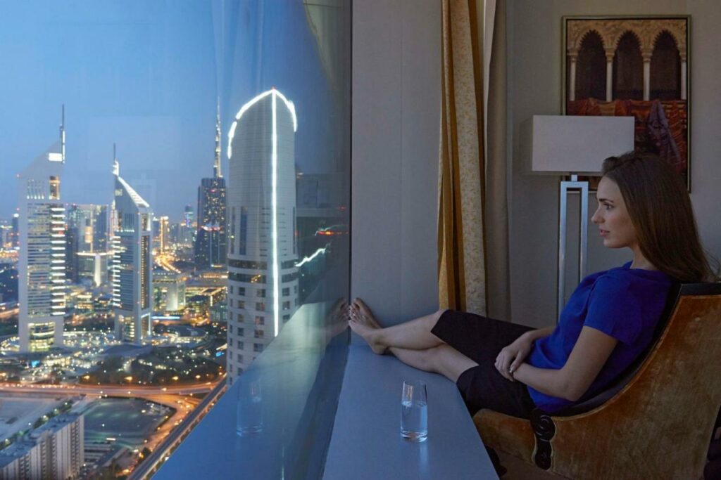 Conrad Dubai Skyline View