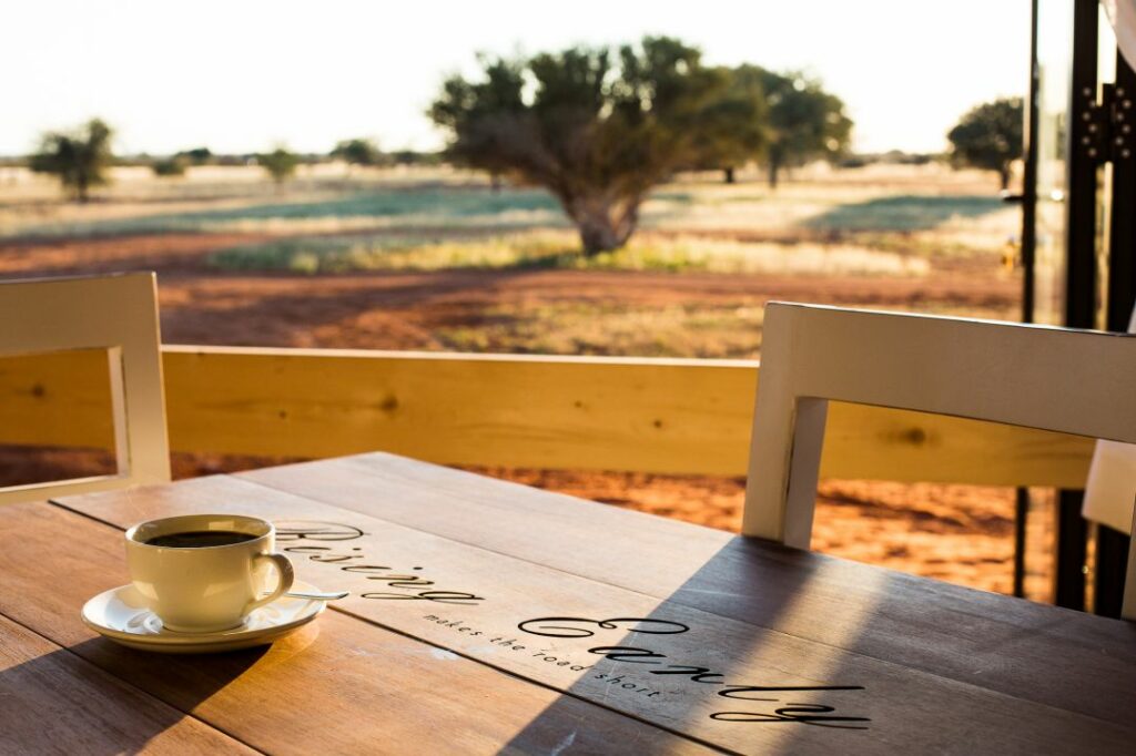 Kalahari Anib Lodge view