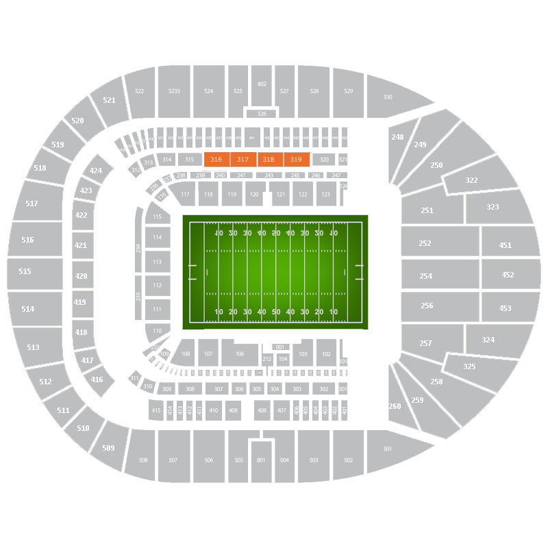 Tottenham NFL Premium Longside central